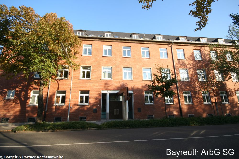 Bayreuth Arbeitsgericht