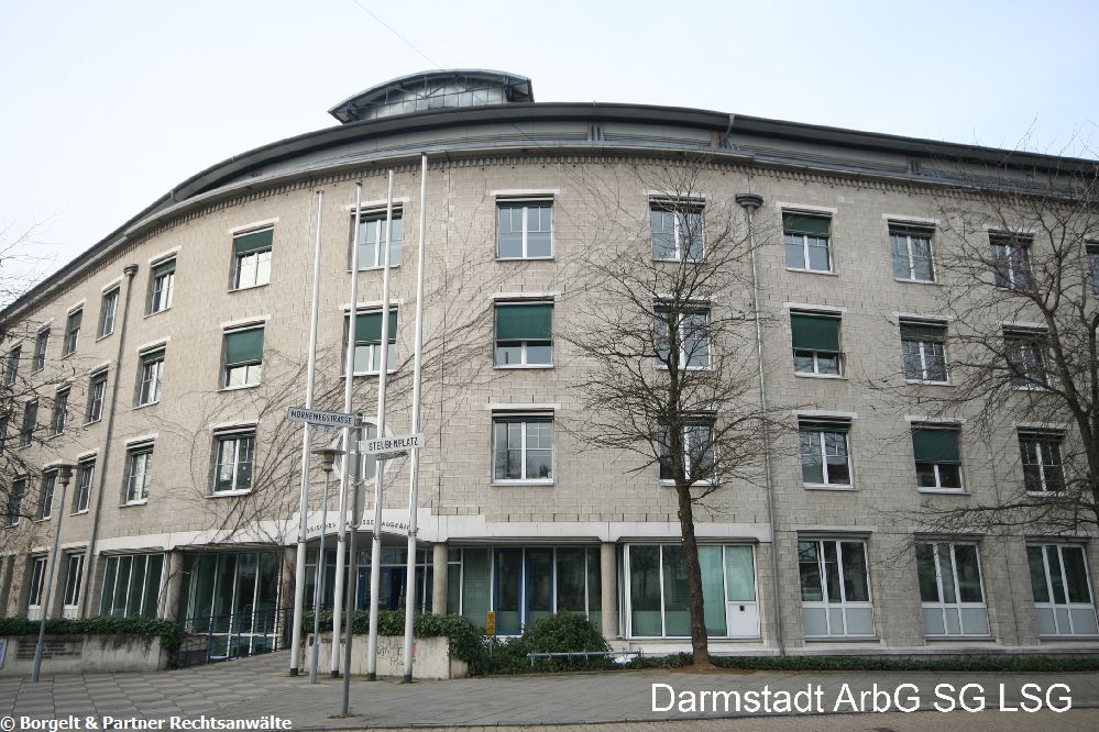 Darmstadt Arbeitsgericht