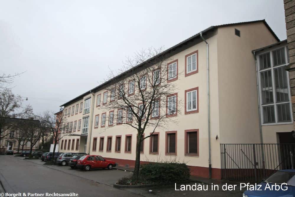 Landau Pfalz Arbeitsgericht